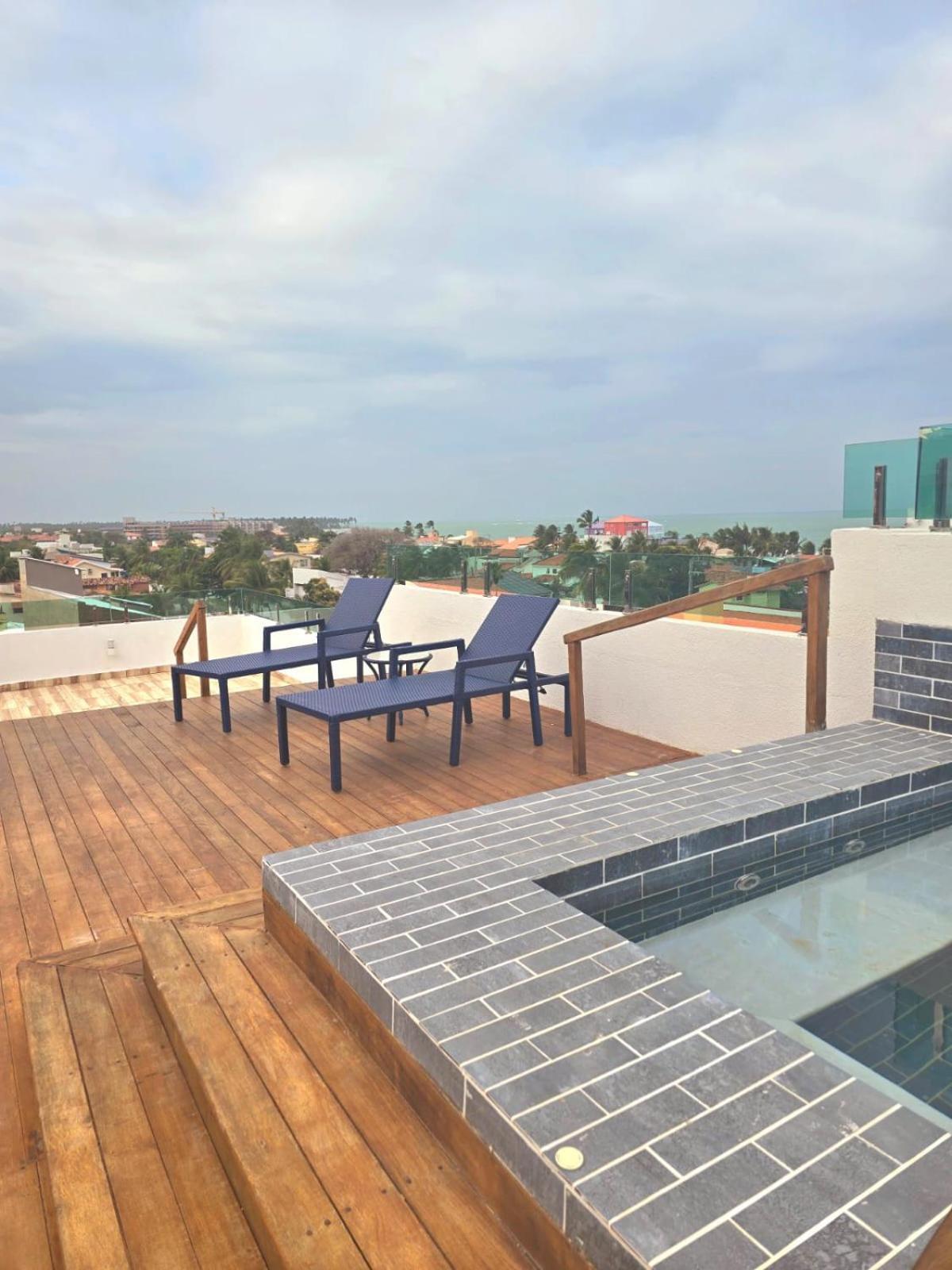Charme, Espaco E Conforto Em Carneiros Em Flat De 3 Quartos - 84m2 Apartment Tamandare
